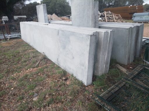 Placas de hormigón prefabricadas para hacer pared