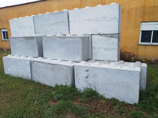 Piezas lego de hormigón